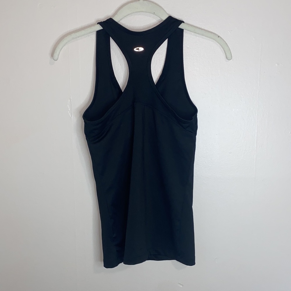 🌵Adorable Black Champion tank top with built in bra support! - Picture 7 of 7
